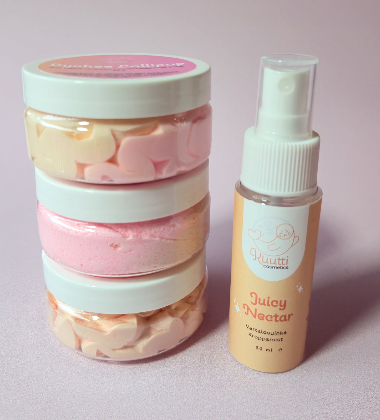 Karkkipäiväkombo: Lychee Lollipop
