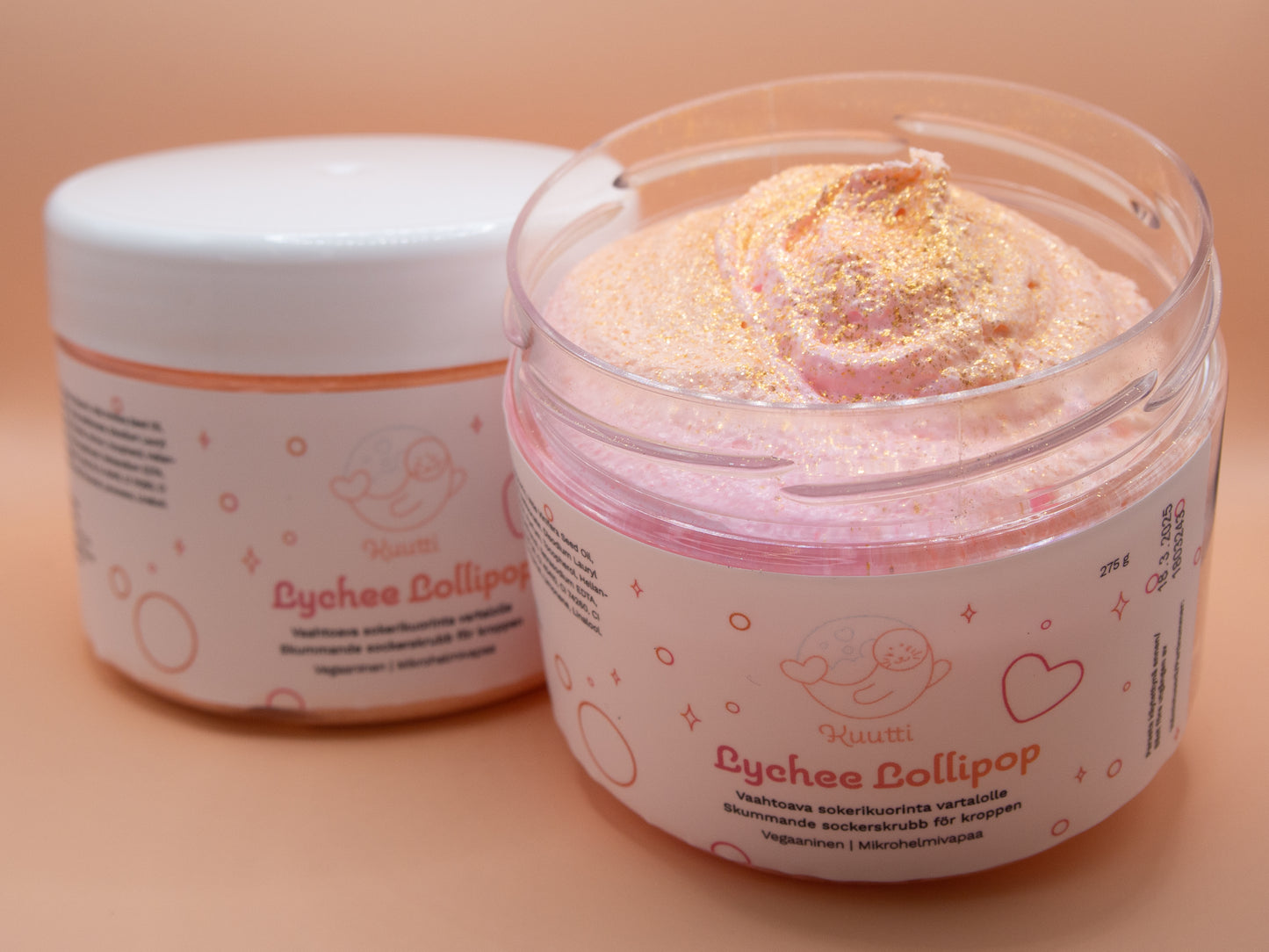 Sokerikuorinta: Lychee Lollipop